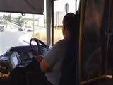 Steering Wheel Comes Off Public Transportation Bus