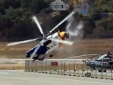 Dramatic Footage Of A Helicopter Crashing During An Exhibition In Russia.