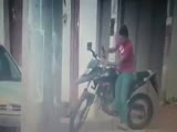 This is how they steal bikes in Brazil