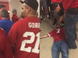 9ERS Fan Knocked Unconscious In Stadium Bathroom Brawl