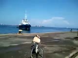 how to park a ship like they do in Malasya