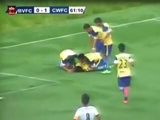 Footballers Joyfull Celebration Ends In His Own Death