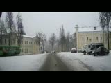 Mother & son hited by a car in Sarov