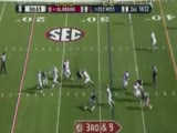 Alabama Player Breaks Leg During A Football Game!