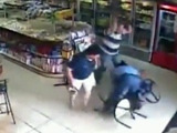 Bandit Attempting Robbery at Bakery is Beaten with Chairs by Customers