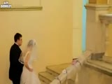 Bride strips naked - wedding fail