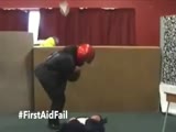 First aid lesson fail