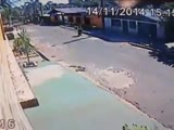 Robbery of the postman who delivered 110 k reals