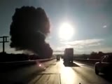 Fire On A Mexican Highway!