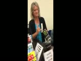 Crazy Christian Lady