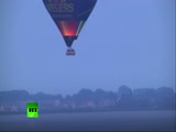 Hot air balloon crashes in the Netherlands