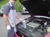 guys destroy car engine so that repo man cant sell it it