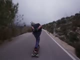 Skateboard Dude Nearly Loses His Life