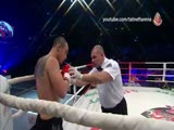 Russian Fighter's Explosive Knee Knockout