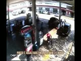 3 robberies during 24 hours at the same gas station