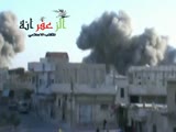 Homs Warplane Shelling Al Za'afarani Town