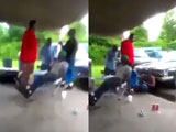 One Punch From Thug Folds Another Guy In Half