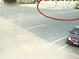 Bicyclist Gets Hit By A Car!