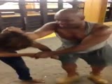 Man vs woman in NY subway