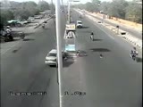 biker crashes