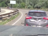 Never Brake Check A Shitty Car With A Nice One