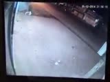 Biker gets into an accident