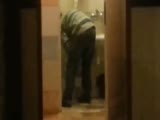 Very Drunk Man Mistakes A Urinoir With A Sink