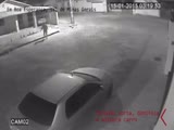 Man beats and fucks the ... car