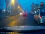 Another Russian Ped Does The Twist And Shout When He's Hit By A Car On A Crossing