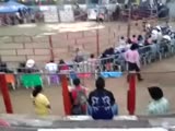 Bull Fatally Tramples Man at a Circus Type Event for what Seems Like Hours!