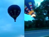 A Balloon Crashes Into Power Lines Killing The Occupants