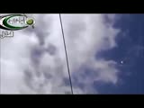 fall of SAA helicopter shot down by a fighter jet