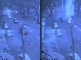 Very Bizarre Video Of Something Falling From The Sky And Crushing A Car