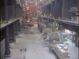 Explosion in steel factory