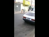 Prostitute Fights Old Guy In The Street Because He Didn't Pay Her After Sex