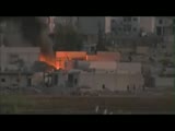 Kurdish ammo depot explodes in Kobane