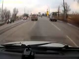 Angry driver causes the crash