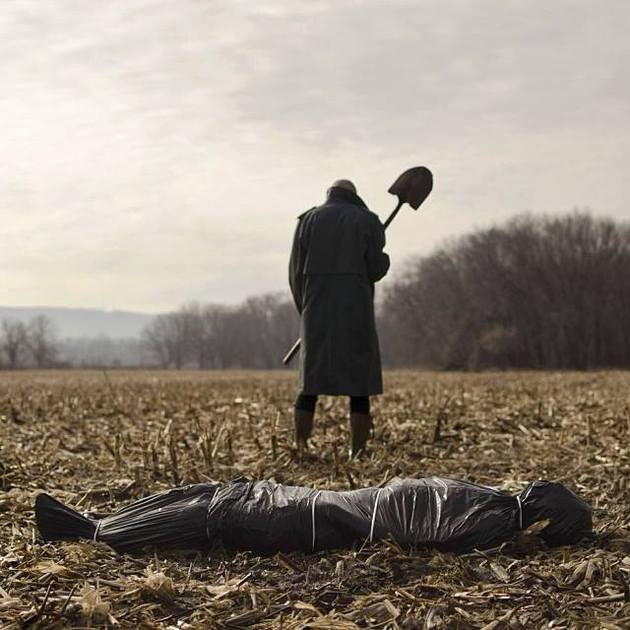 Creepy photo art of Christopher McKenney