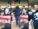 Slap Contest Ends In Epic Knockout