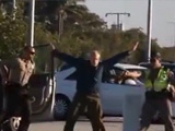 Police Taser Elderly Man With His Hands In The Air