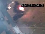 Biker Rides Headfirst Into The Back Of A Truck