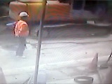 Water Pipe Explodes Killing One Worker And Injuring Two Others - Two Angles