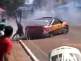 Man Tail Whipped Into The Next Life By Street Racing Car