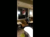 Paranoid Englishman Goes Nuts In McDonald's