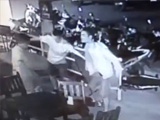 Man Beaten By Three Thugs Outside A Cafe