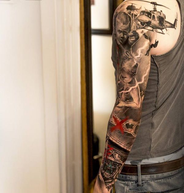 Awesome sleeve tattoos