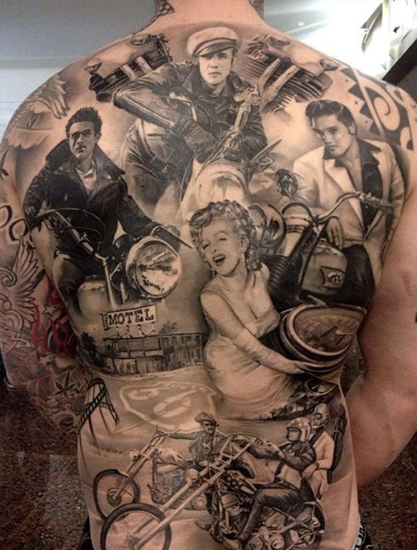 Awesome back tattoos