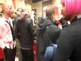 Drunk Dubliners Fighting In The Kebab Shop