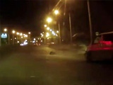 Crossing Three Lanes In Russia Is A Bad Idea