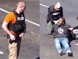 Man With A Gunshot Wound To The Abdomen Argues With The Cop Who Just Shot Him